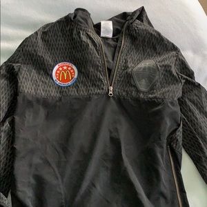 Adidas McDonald’s All American rain coat black S